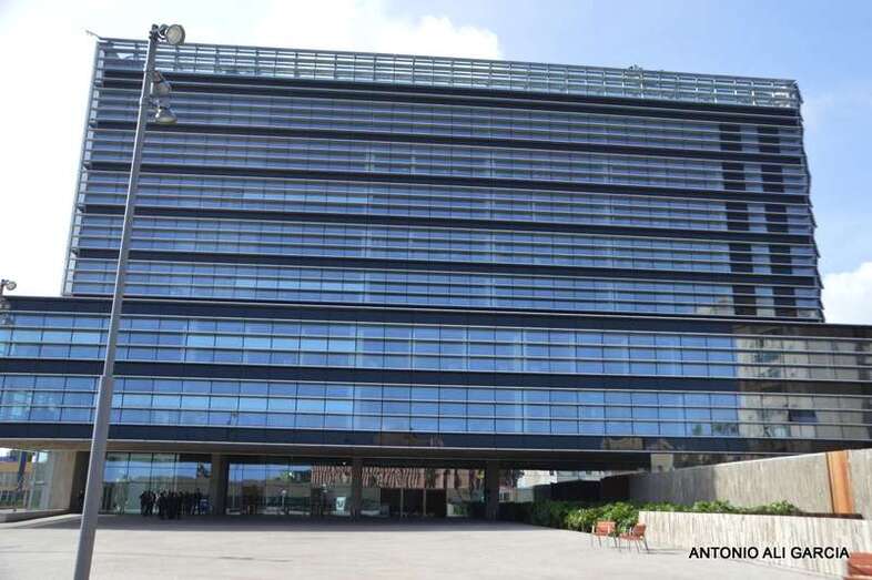 Imagen de archivo del Palacio de la Justicia de la capital grancanaria (Foto TA)
